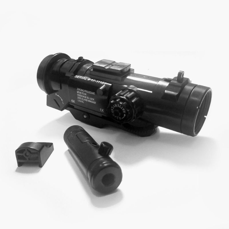 Dummy Scope Elcan Spectre Aimpoint Bisa ZERORING + ZOOM Dcobra WGG