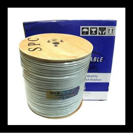 Promo  Kabel Rg59 + Power Spc Utk Kamera Cctv 1Roll 300M Promo Murah