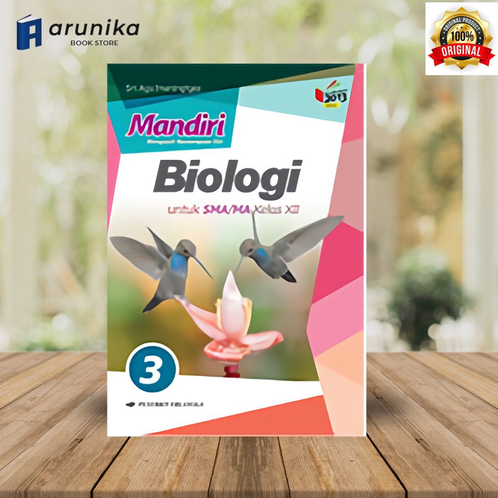 Mandiri Biologi 3 untuk SMA/MA Kelas XII / Erlangga - Original
