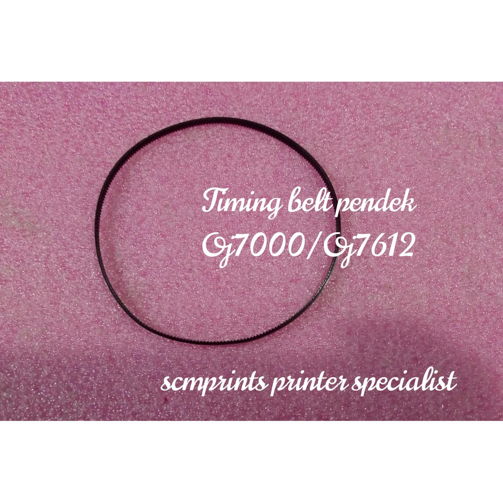 Timing Belt Pendek / Samping Printer HP Officejet 7110, 7610, 7612 New Original Belt HP Officejet