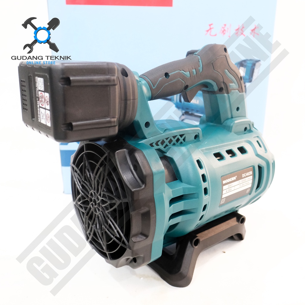 Hand Blower CORDLESS MODERN DC402B 20V / Mesin Blower Angin Tangan MODERN DC-402B 20 Volt