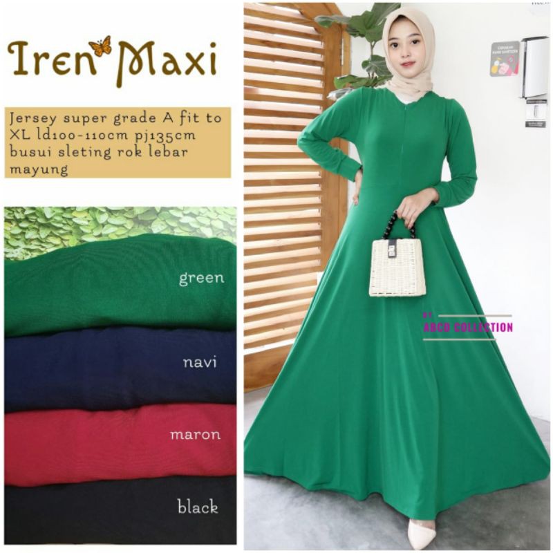 IREN MAXY / GAMIS JERSY IMPORT / ABCD LABEL