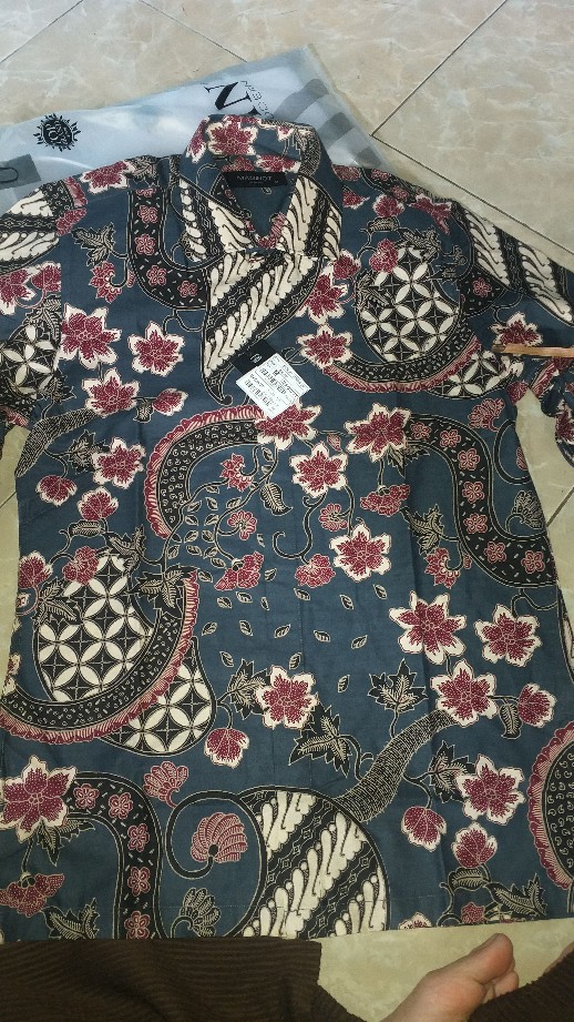 Maginot Kemeja Batik Pria Sadewa-ls Lengan Panjang