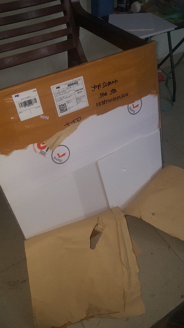 Pvc Foam Board Papan Potongan Tebal 5mm Ukuran A4 (21x29.7)cm Per-pcs