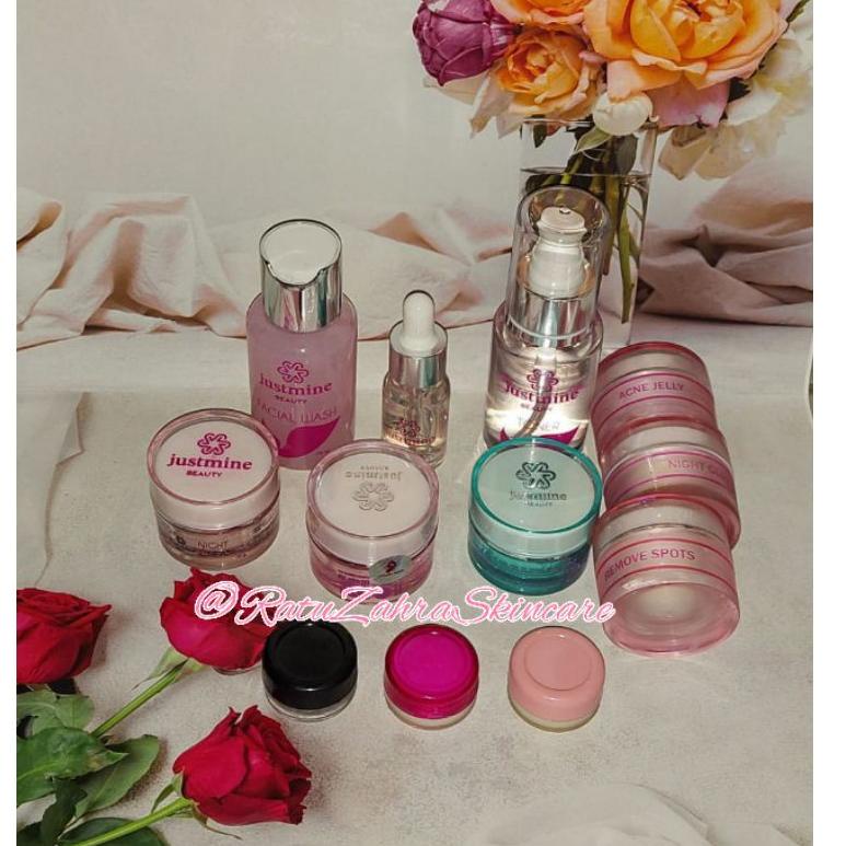 ECERAN JASMINE BEAUTY SKINCARE/NIGHT CREAM/DAY CREAM/TONER/SERUM/SABUN "Nwg31au22м"