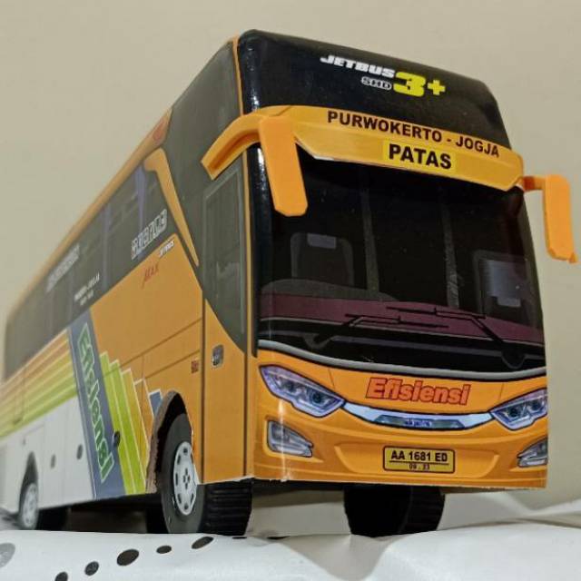 Miniatur Bus bis / mainan bus bis efisiensi shd