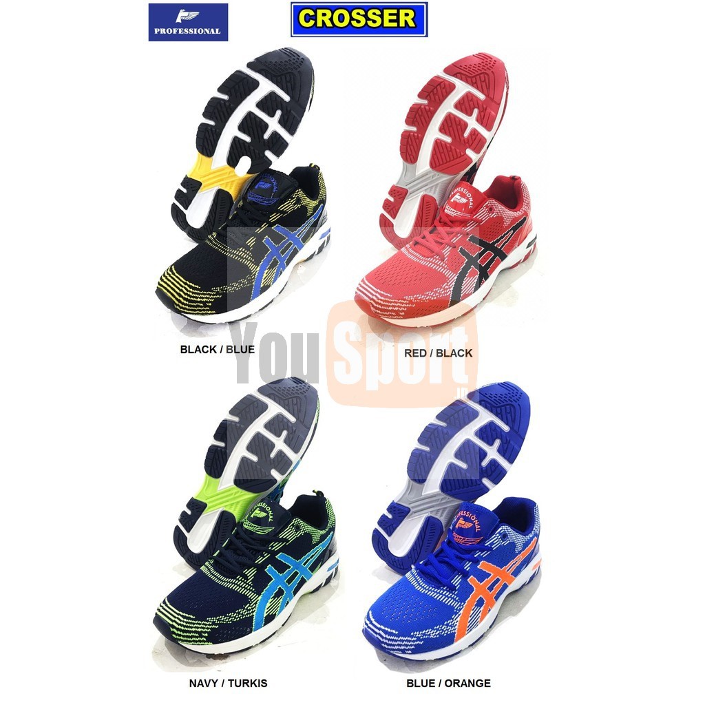Professional Crosser Sepatu Lari / Running Profesional