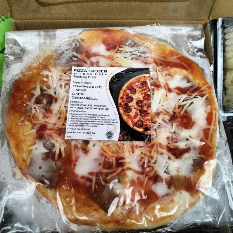 

PIZZA SMOOKE BEEF FROZEN 20cm