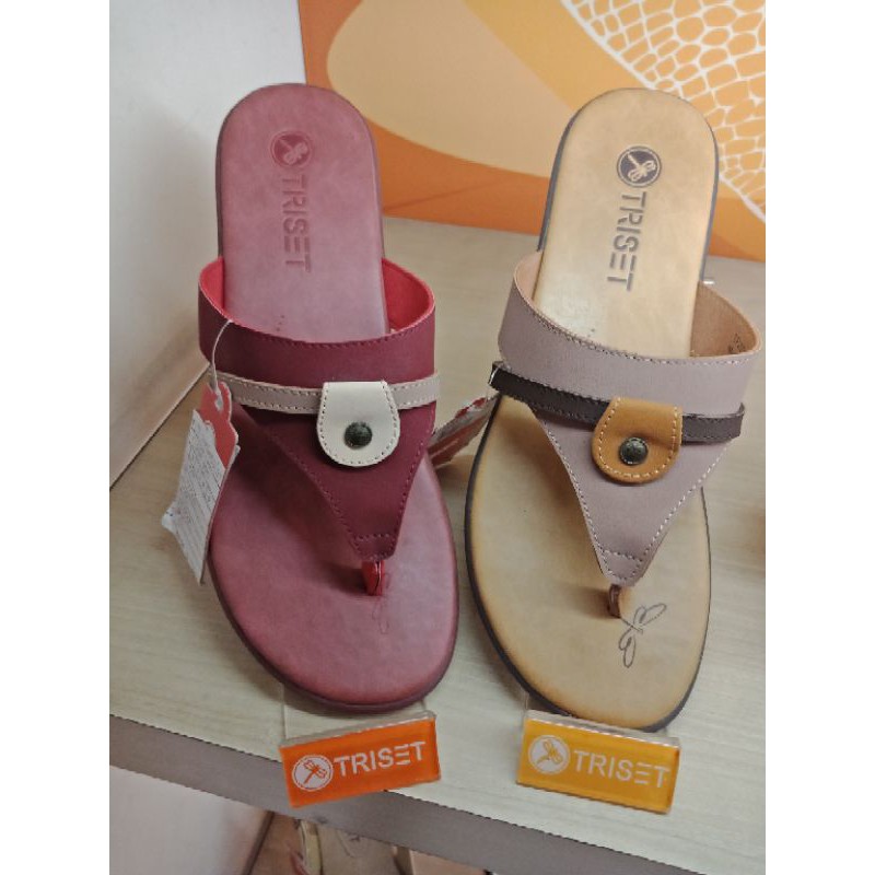 sandal japit wanita Promo merk Triset