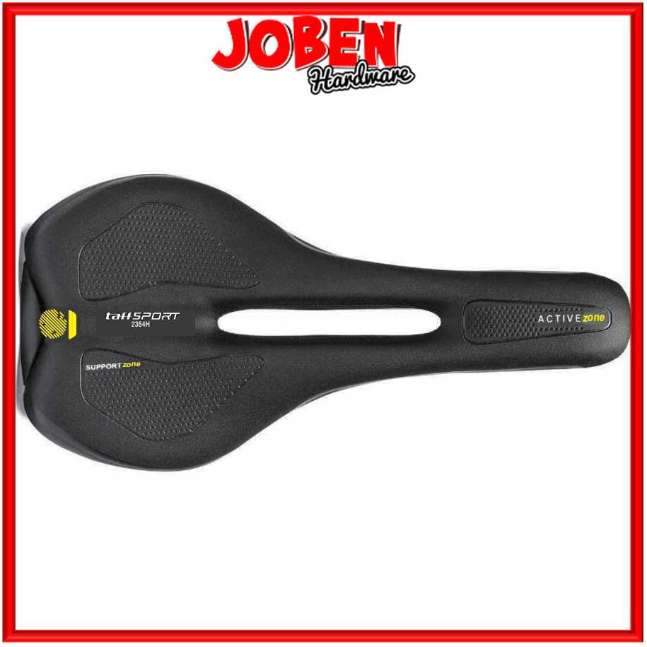 BISA COD TaffSPORT Jok Sadel Sepeda Kulit Soft Pad Race Style - 2354H Sepedah Per Empuk Lipat BMX Gu