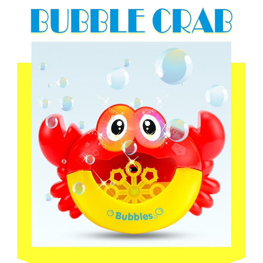 ~COD~ DO-M56 M57 Mainan Mandi Anak Bubble Crab Music Alat Pembuat Busa Mainan Gelembung Balon Sabun-3310 KECIL GELEMBUNG