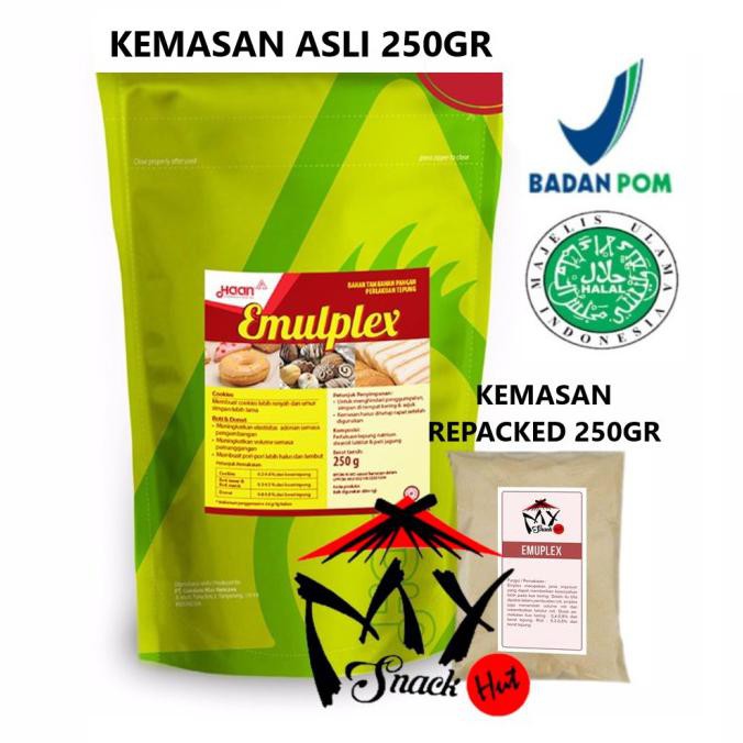 

Haan Emulplex 50Gr - Emplek - Emplex - Emulplek - Perenyah Kue Kering