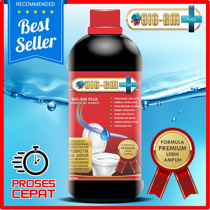 Cairan WC Mampet BIO GM PLUS Isi 500ml