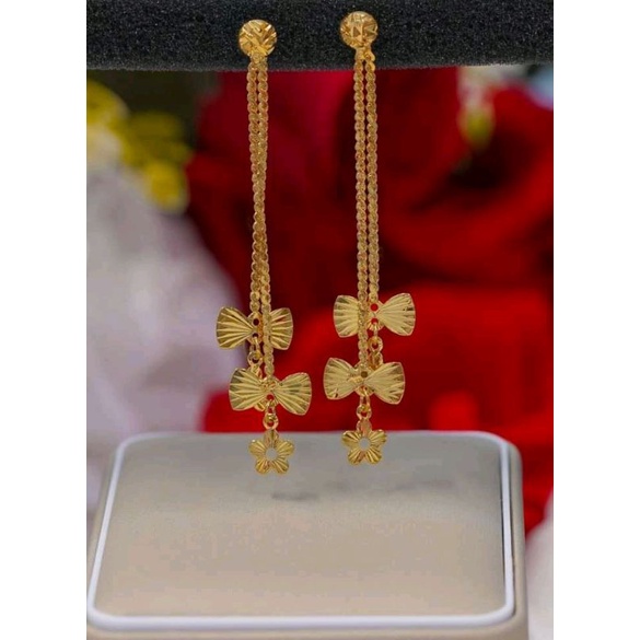 anting panjang emas bangkok