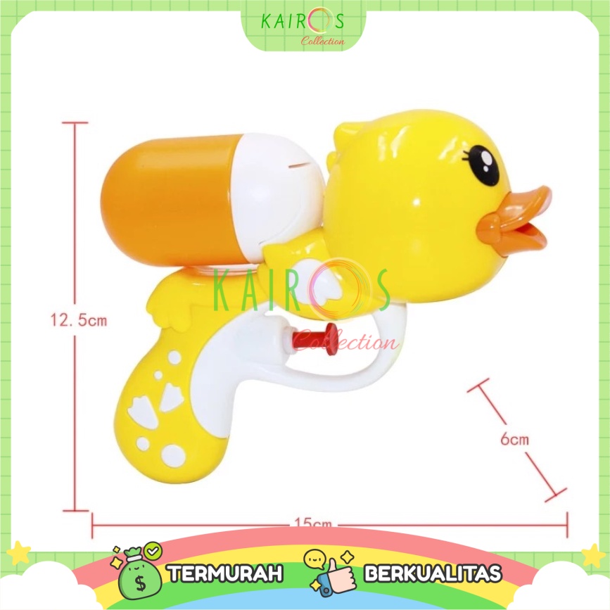 Mainan Pistol Air Anak Water Gun Duck Mainan Tembak Air Semprot Air