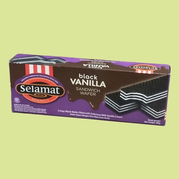 

Selamat Black Vanilla Wafer [145 g]