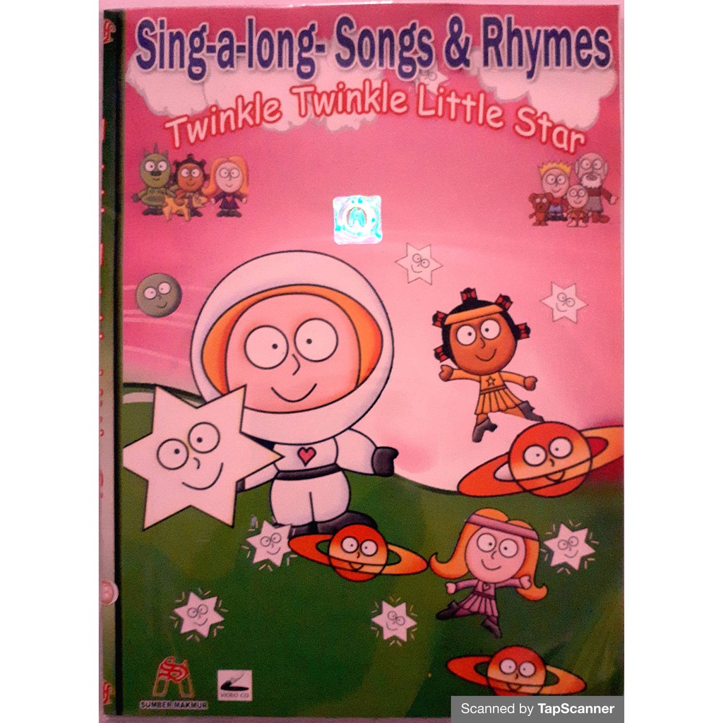 Sing Along Songs & Rhymes Twinkle Twinkle Little Star | VCD Original