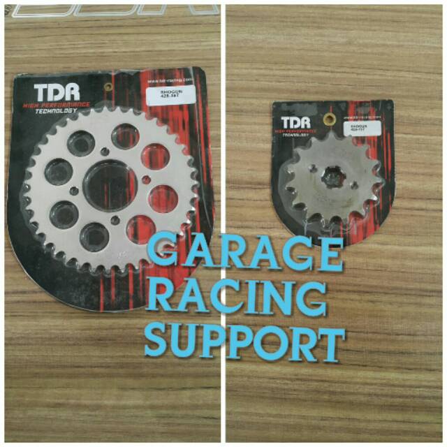 PAKET GEAR GIR SMASH SHOGUN DEPAN BELAKANG TDR