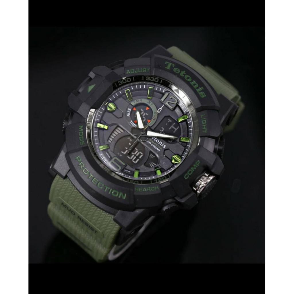 JAM TANGAN PRIA / JAM TANGAN COWOK / JAM TANGAN MURAH / JAM SPORT TETONIS ORI ANTI AIR ATX696