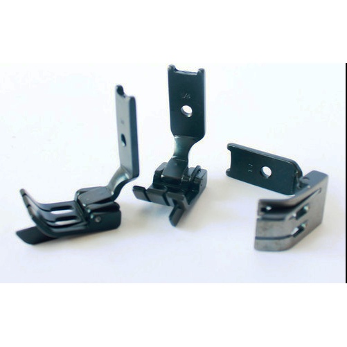 Sepatu Presser foot stik/polos mesin jahit jarum 2 ukuran 3/16