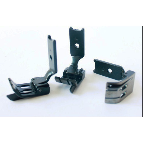 Sepatu presser foot stik/polos mesin jahit jarum 2 ukuran 1/8