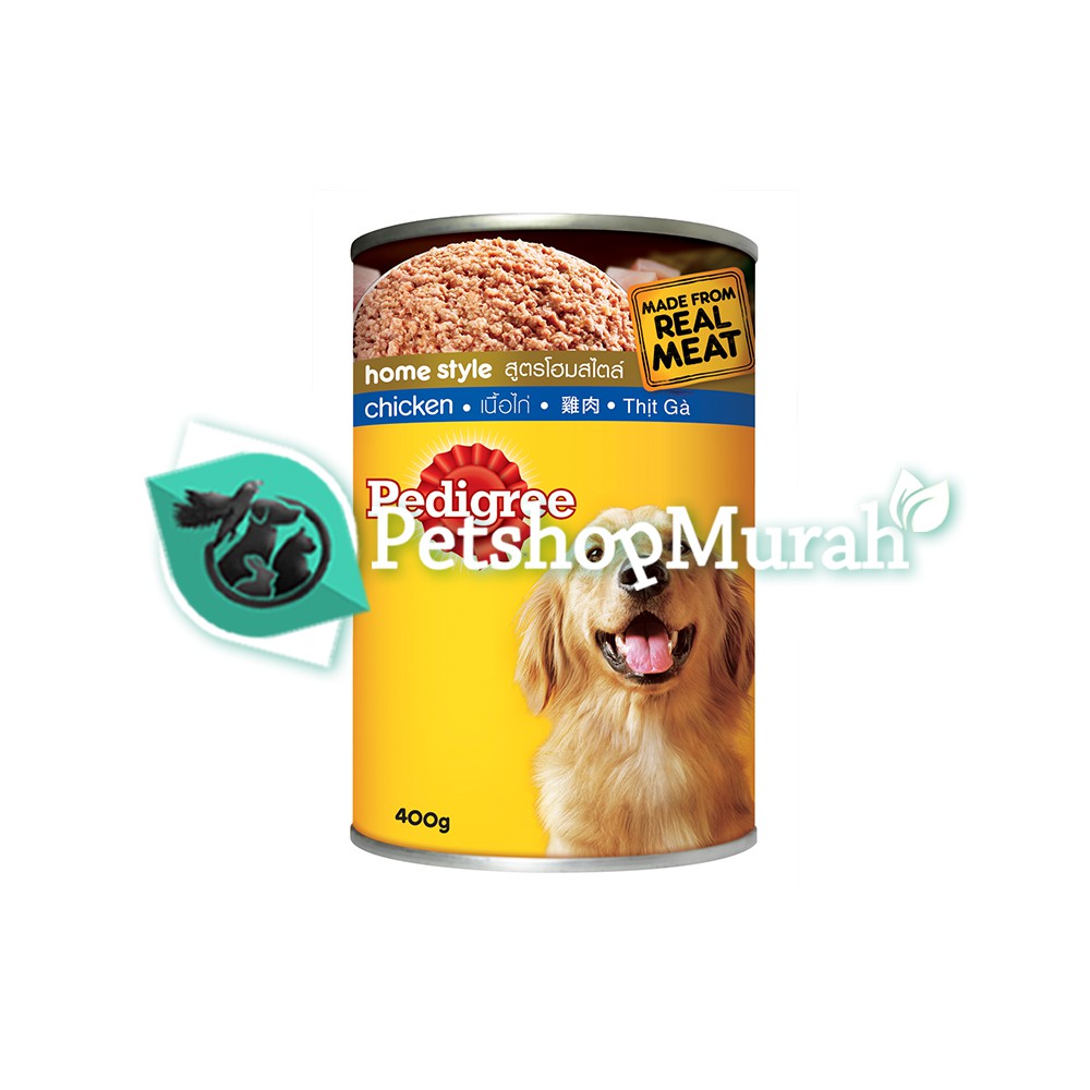 Pedigree Adult Chicken 400 Gram / Makanan Anjing Wet Food / Pedigree Kaleng 400Gram