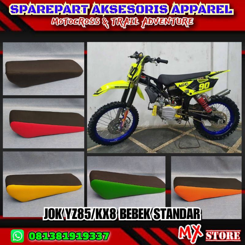 Jok trail bebek GTX standar body yz85 grasstrack kx85 motocross