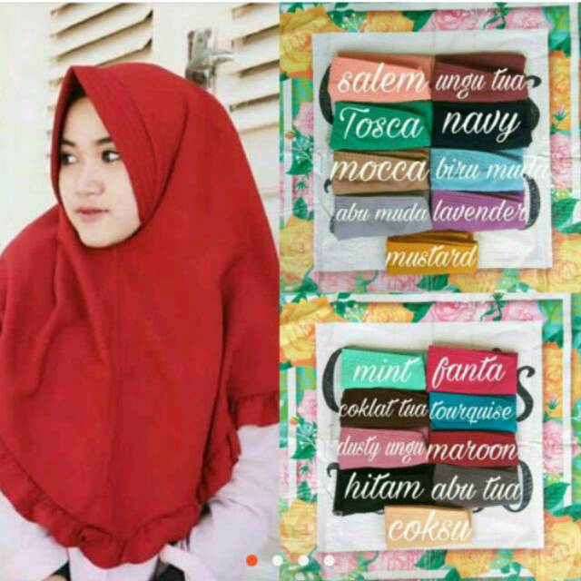 Khimar pet rempel / khimar pet / khimar rempel / pet rempel