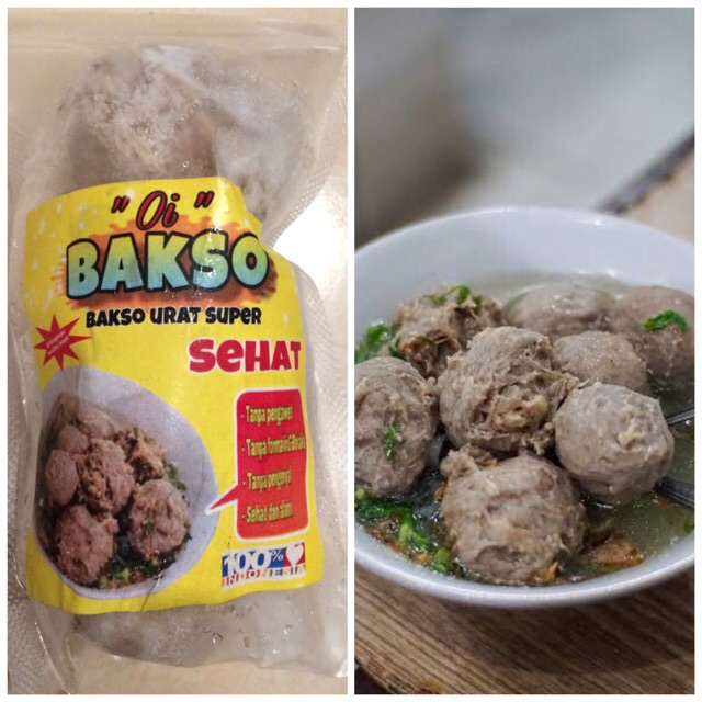 

BAKSO SAPI URAT MANTUL SIAP SAJI PLUS BUMBU KUAH