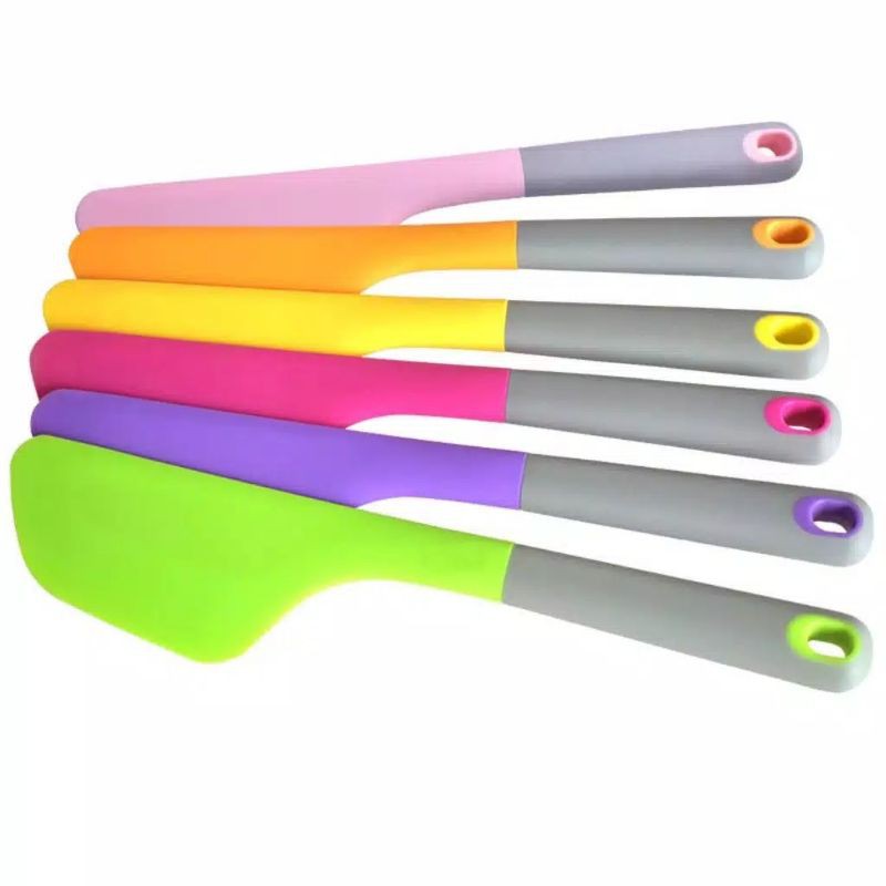 Spatula Silikon Spatula Jumbo Spatula Silicone 34cm Spatula Adonan Kue Tebal High Quality