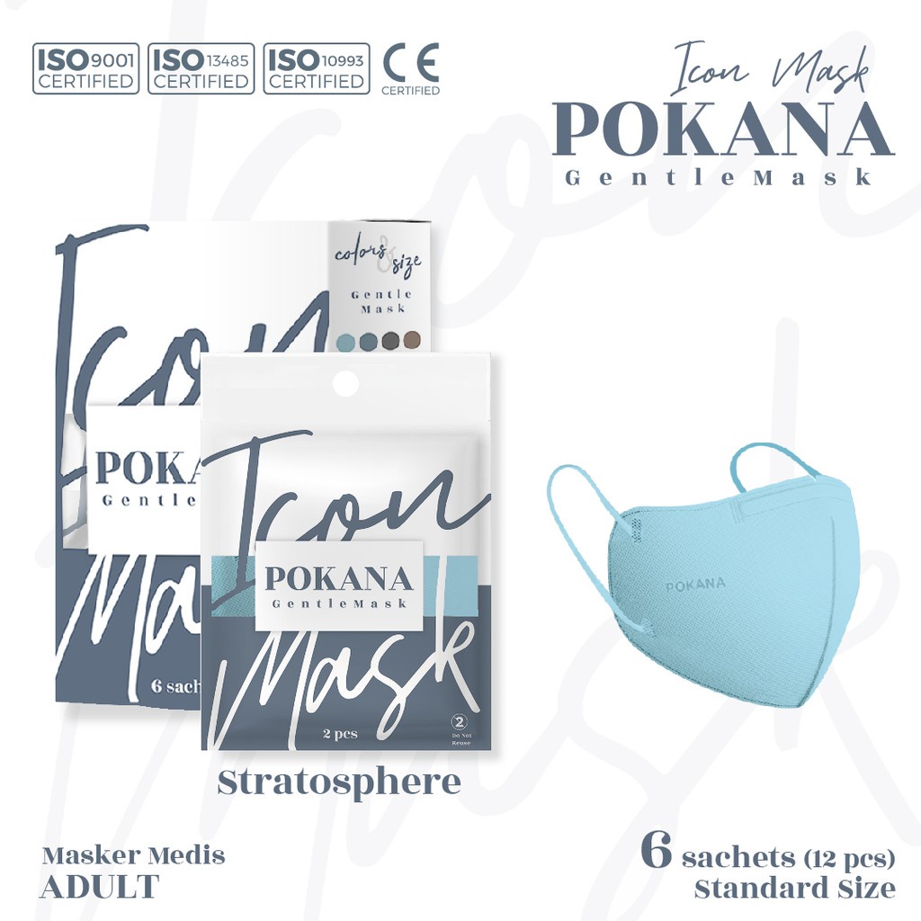 Pokana Icon (Gentle Mask) 4ply Medical Mask