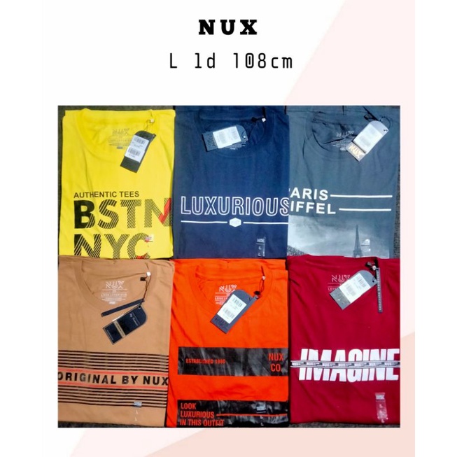 kaos oblong cowok nevada-nux