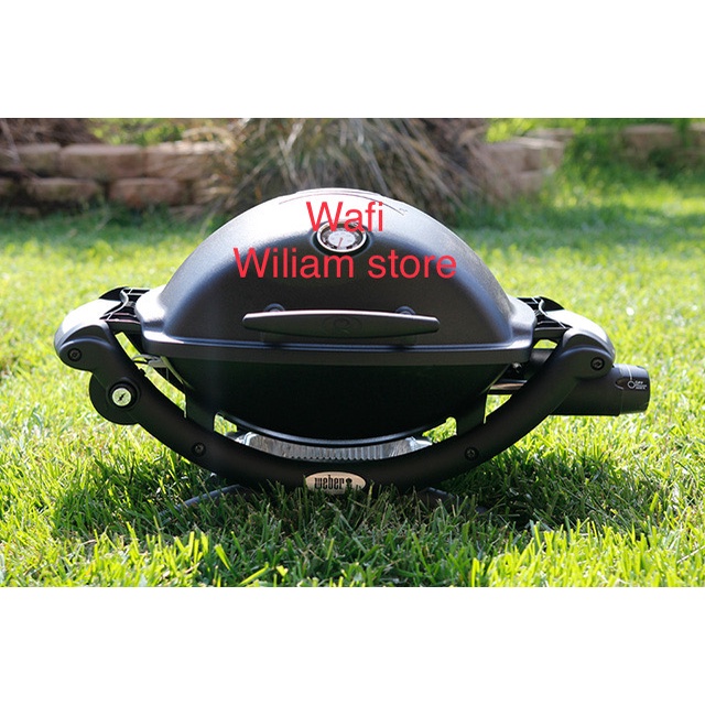 Weber Gas Grill 1 Burner/Kompor Gas Panggang BBQ Sosis 1 Tungku Q1200