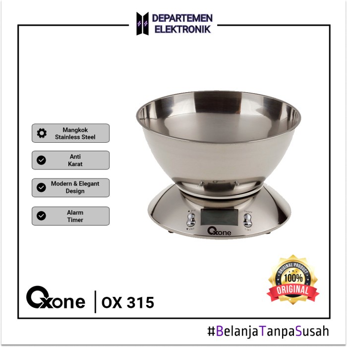 OX-315 Timbangan Kue Digital Oxone