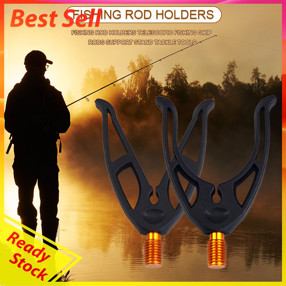 Fishing Rod Holders Telescopic Fishing Grip Rods Support Stand Tackle Tools