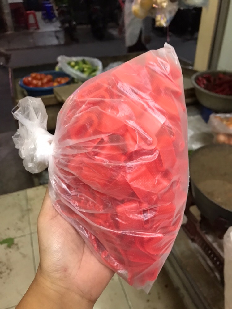 @100pcs Hanger Polynet/gantungan Jaring Buah/sayur