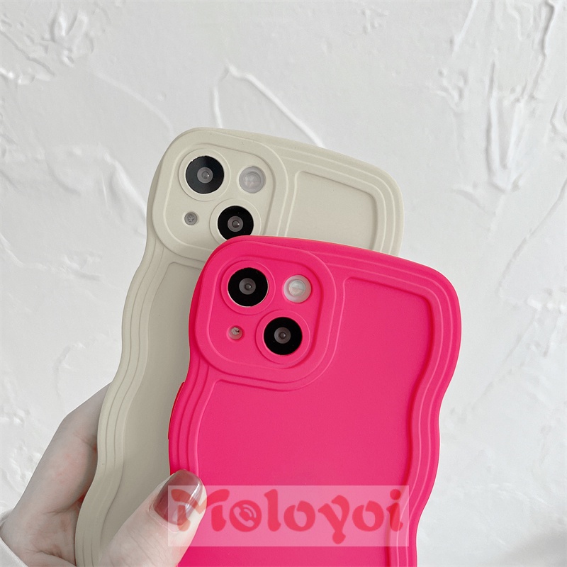 Case Pelindung Lensa Warna Permen Polos Tahan Banting Untuk iPhone 7plus 13 11 12 Pro MAX XR 7 8 Plus X8 Plus XS MAX