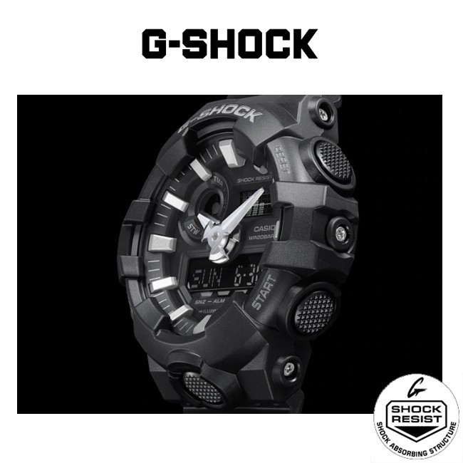 [Crazy Sale]  Casio G-Shock GA-700-06A Jam Tangan Pria Jam Tangan Kuarsa Olahraga GA-700-06A Jam Tangan Tahan Air