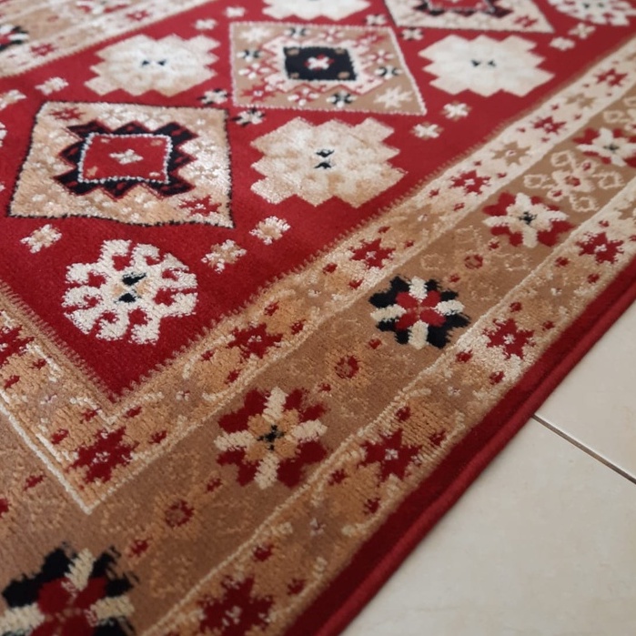 KARPET MIRZAE 100X150 MZ15 MAROON-1