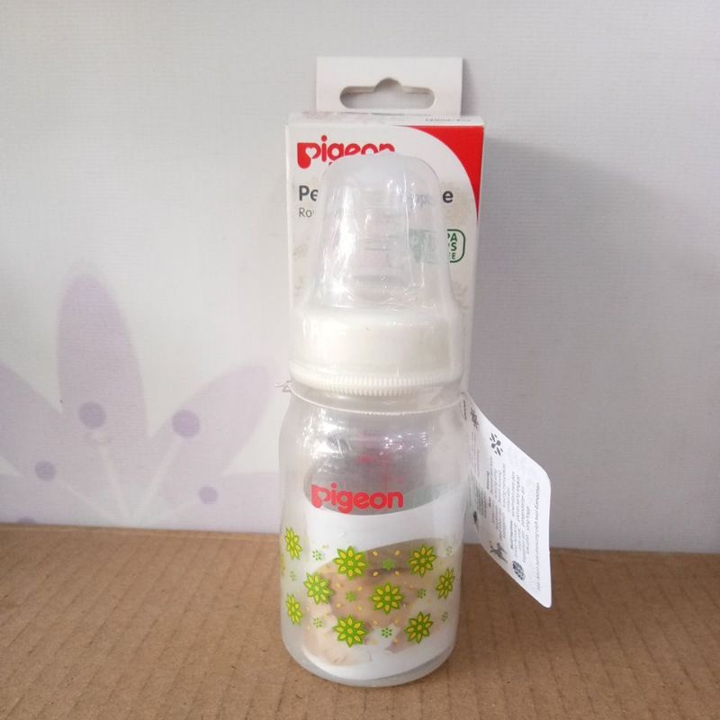 PIGEON PERISTALTIC NIPPLE ROUND NURSING BOTTOL PP RP BATIK S 120ML/4oZ