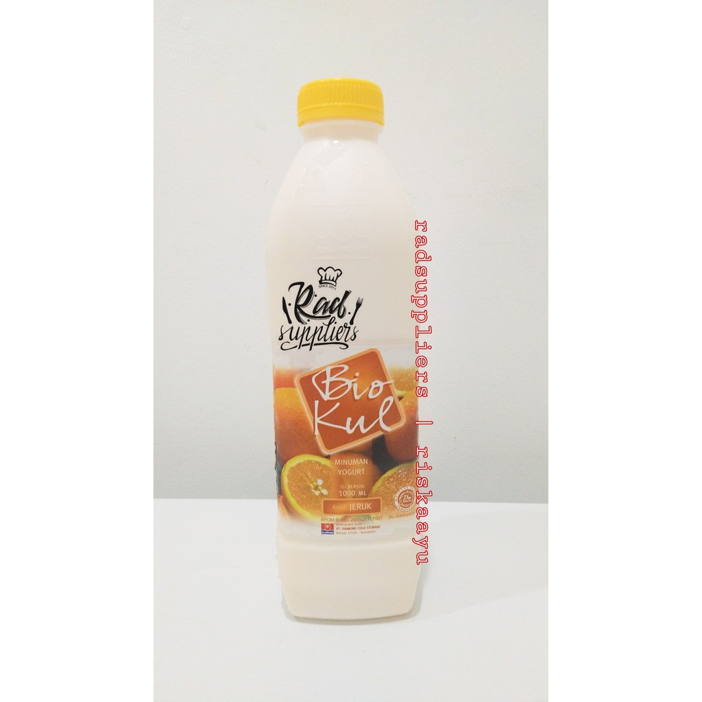 Jual Biokul Drink Yogurt Orange 1Liter Yogurt Cair Rasa Jeruk 1Liter