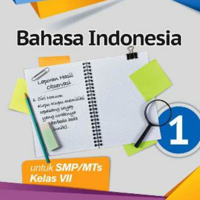 

BUKU MANDIRI BAHASA INDONESIA KELAS 7 SMP ERLANGGA