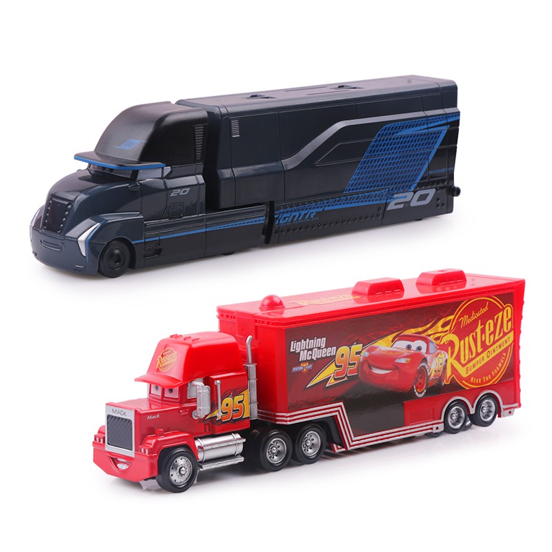 lightning mcqueen truck with cars