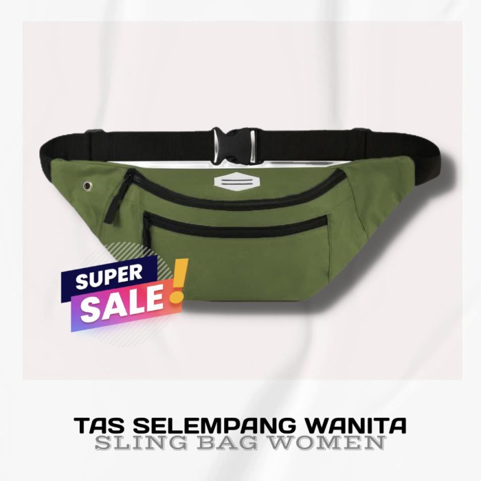 Tas Selempang Wanita Korea Style Mini Murah Terbaru Kekinian - Hitam - NAVY