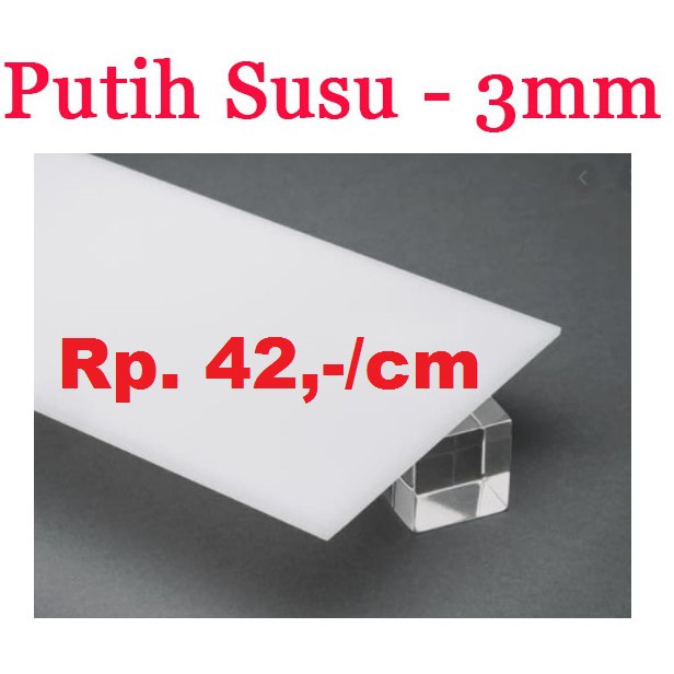 Akrilik Custom 3mm putih susu 3 mm Laser Cutting Potong