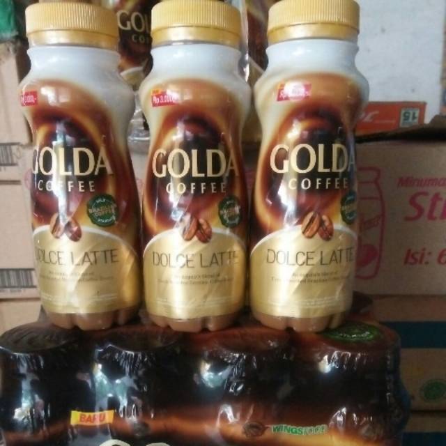 

Golda coffe brazilian dan cappucino Italian dlm kemasan botol