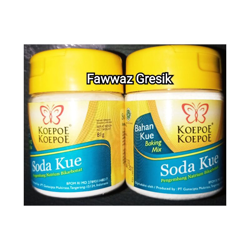 

Soda kue koepoe koepoe 81gram / Pengembang Makanan