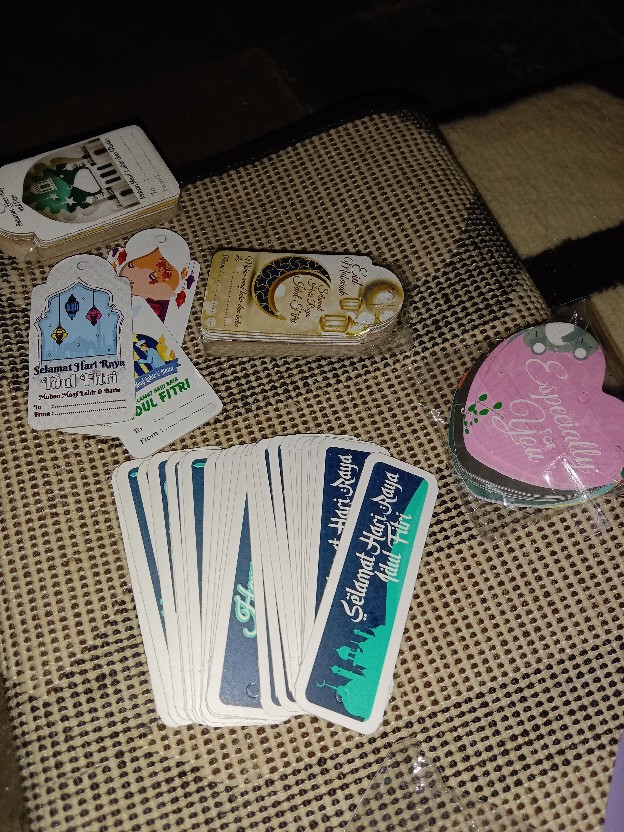 Hangtag Idul Fitri | Hangtag Hari Raya | Duplex+kraft | Hangtag Lebaran H45