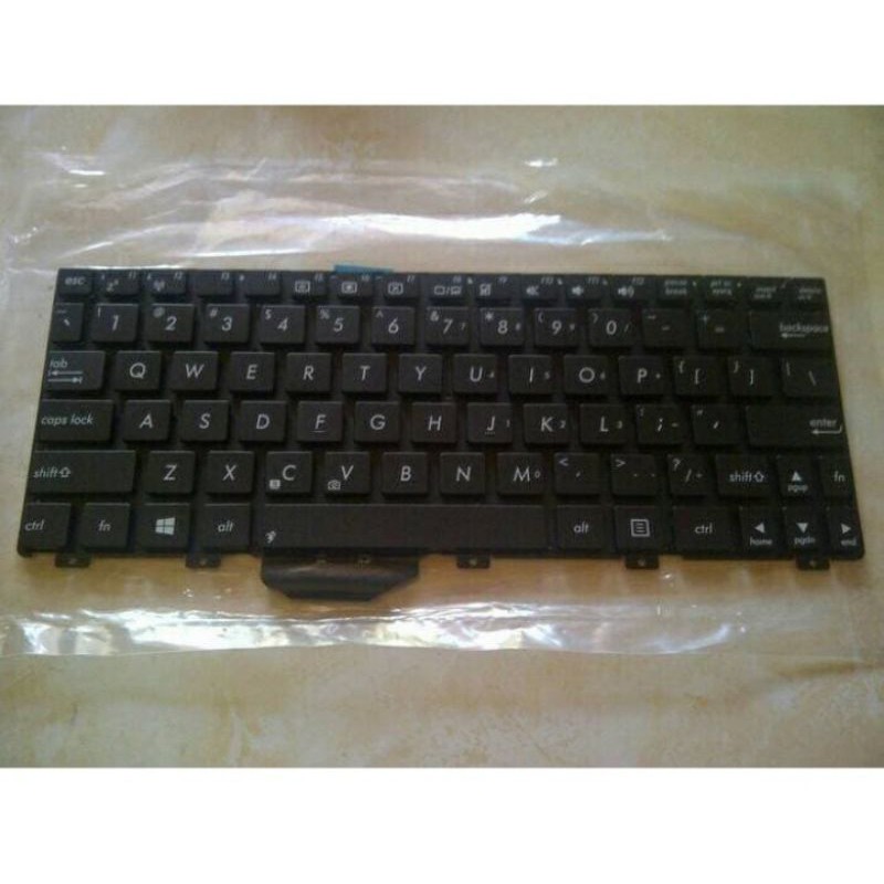 Keyboard Laptop Asus Eee PC 1025, 1025C, 1025CE, EeePC Flare Hitam