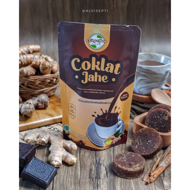 

COKELAT JAHE SERBUK-MINUMAN JAHE COKELAT